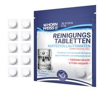 30 pastillas de limpieza para cafeteras automáticas - Individualmente - Pastillas de limpieza empaquetadas contra aceite de café, grasa de café y depósitos - para Jura, Siemens, DeLonghi, Saeco, Miele