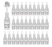 30 Pcs Agujas Dermapen Microneedling 36 Pin Microagulhas Agulhas De Repuesto Micro Aguja Cartucho De Substituição Slot Baioneta Regular Microneedle Cartuchos Dermapen Para Microneedling Derma Pen