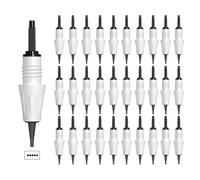 30 Pcs Agujas para Cartuchos de Agujas Desechables para Tatuajes Modelo F5, Repuesto Original para la Máquina de Tatuaje de Maquillaje Permanente Maquina para Tatuar Artmex V6 V8 V9 V11 (F5, 30 Pcs)