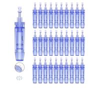 30 Pcs de Repuesto para Pluma de Microneedling de 12 Pin para Dr.pen A1, Puntas de Agujas de Repuesto Auténticas Desechables para Microneedling, Herramienta de Belleza para Cuidado de la Piel
