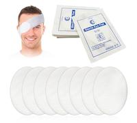30 PCS Estériles Almohadillas de apéndice ocular - parches protectores de ojos ovales desechables para la recuperación de heridas y traumas después de la cirugía, no tejidos, envueltos individualmente