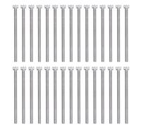 30 Pcs M5 Cylindrical Head Hex Socket Screws, Stainless Steel DIN 912 Socket Cap Screws A2-70 Grade, Metric Hex Head Screws with 4 mm Wrench Size for Machinery and DIY Projects (M5*60)