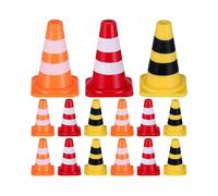 30 Pcs Mini Traffic Cones Small Traffic Cones Small Cones Mini Traffic Signs Road Sign Toy Early Education Toys