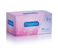 30 pcs mujeres condón Female Condom prevención de preservativos Pasante/sin látex Femidom