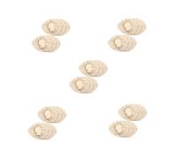 30 Pcs Oval Shape Bread Proofing Basket Cover Natural Rattan Baking Dough Sourdough Proofing Basket