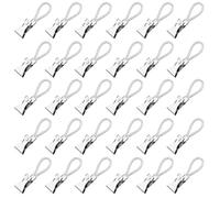 30 Pcs Pinzas para Toallas, Clips Colgador Trapos Cocina, Clips para Paños de Cocina, Ganchos Perchas para Guardar Toallas de Cocina, Pinzas para Toallas de Té Baño Cocina