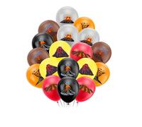 30 PCS Volcán Globos para Decoración de Cumpleaños de Lava - Dinosaurio Ciencia Luau Hawaiano Fiesta Accesorios
