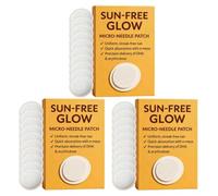 [30 Pieces] Microneedle Patches - Natural Bronze Self Tanning Accelerator, Travel Tan Enhancers & Accelerators, Sunless Body Glow Care Patch For Adult Women Beach Vacation Summer Holiday Pool Party
