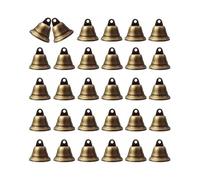30 Pieces Small Vintage Bronze Handbell Vintage Bells Vintage Bronze Jingle Bells Vintage Bronze Bells Mini Handbell Bronze Bell Handcrafted Small Bel