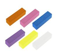 30 Piezas 4 Maneras Kits De Uñas De Gel Bloque De Esponja De Uñas Bloques Para Lijar Uñas Tampón De Uñas De Pedicura Horquilla Sin Arrugas Puertas Bloque De Lijado Manicura