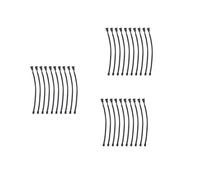 30 Piezas 4 Pines PWM Extensión del Ventilador Cable de Alimentación Conector Estuche Macho Una Hembra Cables Extensibles Compatibles con Ventilador