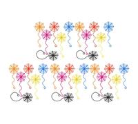 30 piezas adhesivas de telaraña de Halloween para niños, estudiantes, premios de aula, decoración de fiestas, color aleatorio