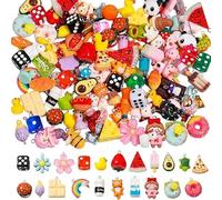 30 Piezas Adornos de Slime Multicolor, Juego de Slime Charms para DIY