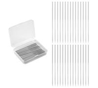 30 piezas Aguja de Reparación de Enganches, 6,2 cm Herramienta de Costura Artesanal Aguja de Suéter Recogedor de Punto Herramienta de Reparación de Enganches para Fijador de Ropa Tejida de Punto