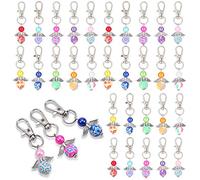 30 Piezas ángeles De La Guarda Boda Bautizo Colgante Llavero Ángel Colgante Navidad Comunión Konfirmation Regalo Colgantes para Boda Souvenir Baby Shower Bautizo Navidad Comunión Confirmación