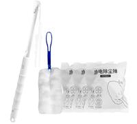 30 Piezas Atrapa Polvo,Plumero Kit Atrapapolvo,El Recambio para Limpiar el Polvo,Sin Perfume,para El Mantenimiento del Hogar y La Oficina,para Limpiar Polvo,Suciedad,Automóviles (2 Asas)