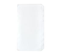 30 Piezas Bolsas De Hojas Sueltas A6 A6 Binder Pockets Fundas Transparentes A6 Fundas Para FotografíAs A6 Impermeables Puede Contener Documentos, Cuadernos, Fotos, Facturas, Tarjetas De 18 * 10cm