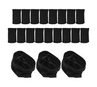 30 Piezas Calcetines Filtrantes Redondos, Nylon Negro | Malla Ultrafina Reutilizable, Tamaño, Reduce Obstrucciones, para Mantenimiento tras Tormentas y Hojas