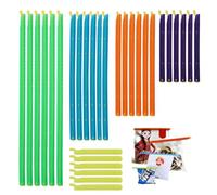 30 Piezas Clips de Sello, 28.5/22.5/18.5/12.5/9 cm Clipe de Saco de Plástico, Reutilizable, para Guardar Alimentos, 5 Tamaños
