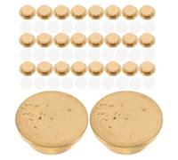 30 Piezas Cojinetes Giratorios Metálicos Mini para Manualidades | Papel Adhesivo de Doble Cara, Acabado Suave sin Rebabas, para Aula y Proyectos DIY