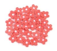 30 piezas de 1,5 cm mini flores coloridas, apliques bordados for coser a mano, parches decoración, accesorios bricolaje Para Coser Para Ropa, Sombrero, Jeans(Color21)