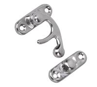 30 Piezas de Cerrojos de Caja Pequeña Cerrojo de Gancho de Pestillo Derecho Antiguo Cerrojo de Gancho de Pestillo de Hierro de Estilo Retro para Tornillos de Repuesto de Regalo (gancho derecho de