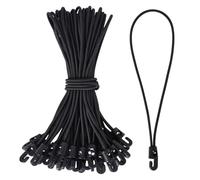 30 piezas de goma tensora con ganchos, 25 cm de goma tensor con ganchos, tensor de lona con gancho corto, expansor con gancho para lonas, redes, pancartas, camping, lona de remolque, cubierta de
