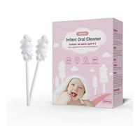 30 piezas de limpiador de lengua portátil para bebé, limpiador de boca de bebé, cepillo de dientes de gasa suave, palo de limpieza para recién nacidos