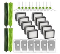 30 piezas de repuesto Accesorios para iRobot Roomba i7 i7+ j7 j7+ j9+ E5 E6 E7 i8 i6 i5 i4 i3 i2 i1 j5, Series E/I/J (No apto para Combo j7+/j9+) Cepillos de Goma, Filtro, Cepillos Laterale, bolsa