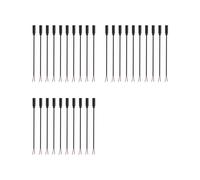 30 Piezas de Repuesto de Conector Hembra de 3,5 mm A Cable Desnudo, Extremo Abierto, 2 Polos, Mono, 1/8 Pulgadas, Conector Jack de 3,5 mm, Cable de