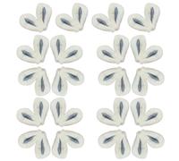 30 Piezas Decoración de Orejas de Conejo para Horquillas | Tejido, para Scrapbooking y Clips, Uso Sencillo, Estilo Delicado, Lote Creativo para Peinados