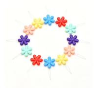 30 Piezas Enhebrador de Aguja de flores, Enhebradores de Agujas de Plásticode, para Coser a Mano Bordado de Hilo y Punto de Cruz Colores Surtidos