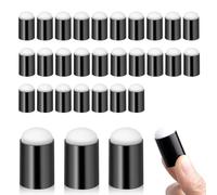 30 Piezas Esponja para Dedos, Esponja Daubers,Esponja de Dedo Pintura Pintura de Esponja de Dedo Arte Pintura de Esponja Arte Pintura de Esponja Arte Tinta Artesanía Fabricación de Tarjetas de Tiza