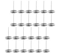 30 Piezas Filtro de Boquilla de Acero Inoxidable, Resorte | Colador Reutilizable para Hojas, Uso Doméstico en Cocina, Compatible Teteras y Picos de Vidrio