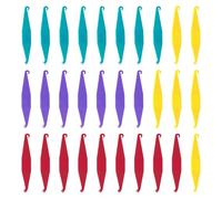 30 Piezas Ganchos Elásticos Dentales, Herramientas Ortodoncia Aplicador Ganchos Gomas Ortodoncia Elásticas Brackets Desechable, Gancho Colocadores Elásticos Dentales y Removedor de Ligaduras