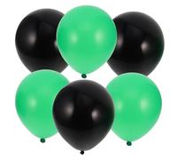 30 Piezas Globos de Látex Negros para Decoración de Cumpleaños Bodas y Fiestas Material Resistente Inflar para Celebraciones