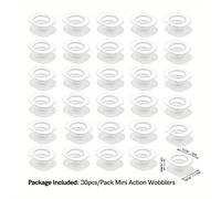 30 piezas/juego de mini resbalones de acción, resortes autoadhesivos, pequeños movimientos para hacer tarjetas y crear tarjetas interactivas
