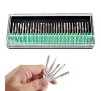 30 Piezas Kits de Pulido de Herramientas,Vástago de 1/8 Pies,Juego de Tallado de Piedra,para Barpintería,Tallar,Moler,Rocas de pulido,Vidrio,Cerámica,Taladrado