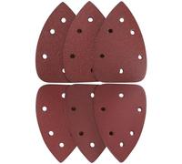 30 Piezas Lijas para Lijadora Mouse, Lija Mouse Papel de Lija, Lijas Triangular 11 Agujeros con Gancho y Bucle para Lijado Pulido Lijadora Madera, Grano 60 80 100 120 180 240