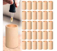 30 Piezas Madera Para Aceites Esenciales, Pequeño Difusor De Aroma De Madera, Piedra Fragancia Para Aceites Esenciales, Difusor De Aceites Esenciales, Difusor De Madera De Haya Para Aceites Esenciales
