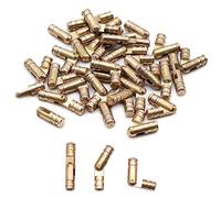 30 Piezas Mini Bisagras Barril, Bisagras Ocultas Bisagras para Muebles DIY Joyero, Caja de Regalos, Caja de Madera, Caja de Joyería-0.4 x 2 cm