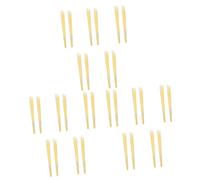 30 Piezas palos de aromaterapia para el oído Removedor de orejas de cuerno velas de cono hueco earwax removal scented candles velas en los oídos velas de cera de abeja Yellow FRCOLOR