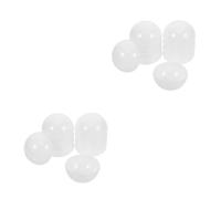 30 Piezas Pantalla de Bombilla LED Media Esfera PC de Color Claro | Cúpula de Media Esfera, Barrera contra Humedad, Alta Transmisión, para Techo y Colgante