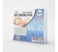 30 Piezas Soluciones Anti-Ronquidos - Ventilaciones Nasales, Clips Nasales y Tiras Nasales - Stop Ronquidos para Hombres y Mujeres - de Mobi Lock