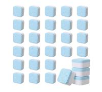 30 piezas Tabletas WC, WC Reiniger Tabs, Toiletten Tabs, Pastillas Limpiadoras WC - Limpiador de Inodoros Extra Fuerte Contra el cal y los depósitos de orina, para una limpieza profunda.