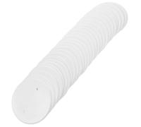 30 Piezas Tapa de Salida en Blanco para Caja de Techo, PP Blanco | Cubierta para Cableado y Huecos, Ignífuga y Resistente al Calor, para Decorar Cajas y Recambios