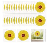 30 Piezas Trampa Moscas Interior, Pegatinas para Control de Mosquitos, Trampas Adhesivas para Moscas de la Fruta, Trampas para Insectos, Ventana Trampa Moscas