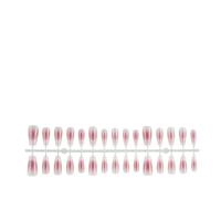 30 por ciento Prensa Brillante En Uñas Curso Largo Ataúd Uñas falsas Ojo de Gato Uñas Falsas En Uñas Pegamento Uñas Acrílico Brillo