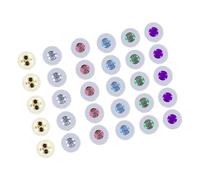 30 Posavasos LED Brillantes con Pegatinas LED, Posavasos iluminados, iluminación de Botellas, Posavasos Intermitentes para Vidrio, Bebidas, Decoraciones de Fiestas, Posavasos Que Funcionan con Pilas