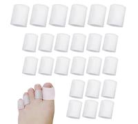 30 protectores para los dedos de los pies de silicona, Separador de mangas protectoras para dedos de los pies de 24 piezas, separador de cubierta protectora para juanetes de 6 piezas, Prevenir callos,